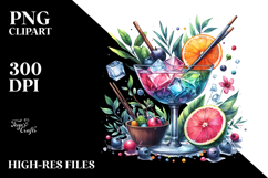 Creative Cocktail PNG Product Image 2