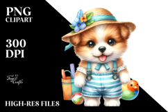 Cute Baby Puppy PNG Product Image 2