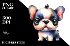 Expressive French Bulldog PNG Product Image 2