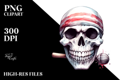 Simple Skull PNG Product Image 2