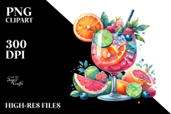 Cocktail Creative View from Back PNG Product Image 2