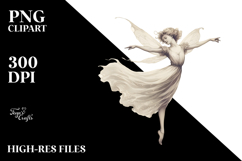 Vintage Dancing Fairy, High-Res PNG Product Image 2