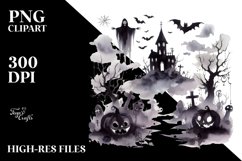 Whimsical Eerie Echoes Clipart Product Image 1