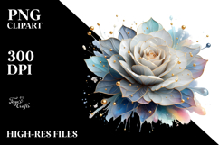 Realistic Rose 3D PNG Product Image 2