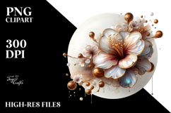 Abstract Glossy Azalea PNG Product Image 2