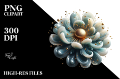 Abstract Anemone, PNG Product Image 2