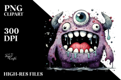 Funny MONSTER PNG Product Image 2