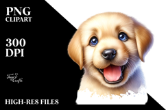 Crazy Labrador Retriever PNG Product Image 2