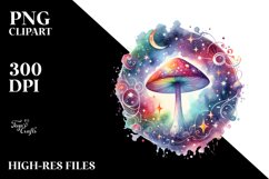 Colorful Magical Celestial Mushroom Product Image 3