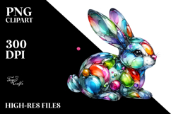 Colorful Bunny made of Product Image 2