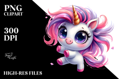 Cute Dancing Unicorn PNG Product Image 2