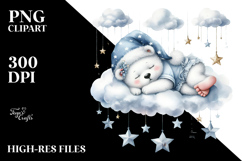 Polar Bear Baby Summer Clipart Product Image 2