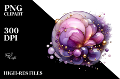 Abstract Violet PNG Product Image 2