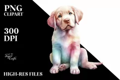 Cute Chesapeake Bay Retriever Clipart, Transparent PNG Product Image 1