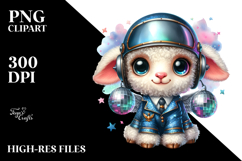 Baby Lamb Disco Ball PNG Product Image 2