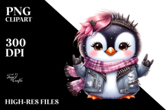 Energic Baby Penguin PNG Product Image 2