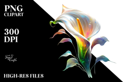Calla Lily, Transparent PNG Product Image 2