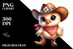 Expressive Baby Macaw Cowboy Boots Clipart Product Image 1