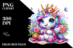 Baby Unicorn Tiny Coffee Cup PNG Product Image 2