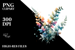 Abstract Watercolor Snapdragon Product Image 2