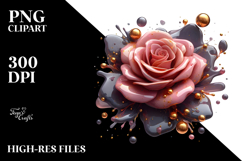 Abstract Rose PNG Product Image 2
