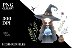 Whimsical Witch with Magic Potion Product Image 2