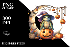 Turtle Halloween Party PNG Product Image 2