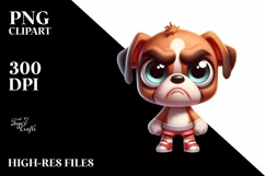 Colorful Baby Boxer | Funny Cartoon Product Image 3