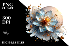 Glossy Abstract Daffodil Product Image 2