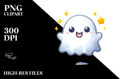 Cute Ghost Bougee PNG Product Image 2