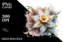 Detailed Daffodil Clipart Product Image 2