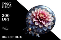 Detailed Glossy Dahlia Golden Product Image 3