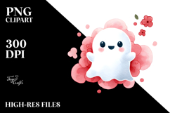 Cute Ghost Bougee PNG Product Image 2