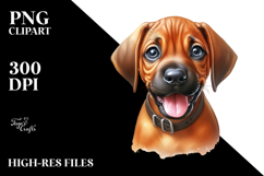 Happy Baby Rhodesian Ridgeback PNG Product Image 2