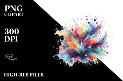 Colorful Splashes and Brushstrokes Product Image 2