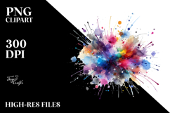 Colorful Splashes and Brushstrokes Product Image 2