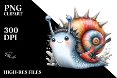 Energic Baby Snail PNG Product Image 2