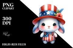 Fun Bunny Uncle John Hat | Clipart Product Image 3