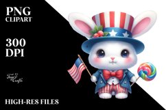 Fun Bunny Uncle John Hat | Clipart Product Image 3