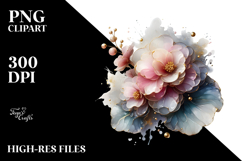 Abstract Begonia, PNG Product Image 2