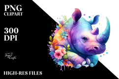 Whimsical Rhino Product Image 2