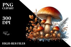 Mystical Celestial Mushroom Watercolor Product Image 3