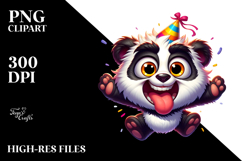 Silly Cartoon Panda, Trending Art Product Image 2