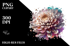 Chrysanthemum with Metallic Insertions Product Image 2