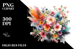 Colorful Flower made of Spring Flowers Product Image 2