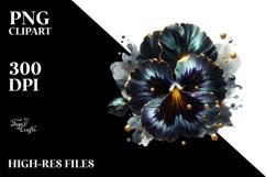 Glossy Pansy with Marble Insertions Product Image 3