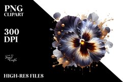 Glossy Pansy with Marble Insertions Product Image 3