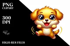 Cute Funny Cartoon Golden Retriever Product Image 3