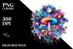 Celestial Mushroom PNG Product Image 2
