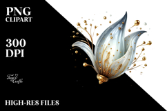 Glossy Abstract Snowdrop Product Image 2